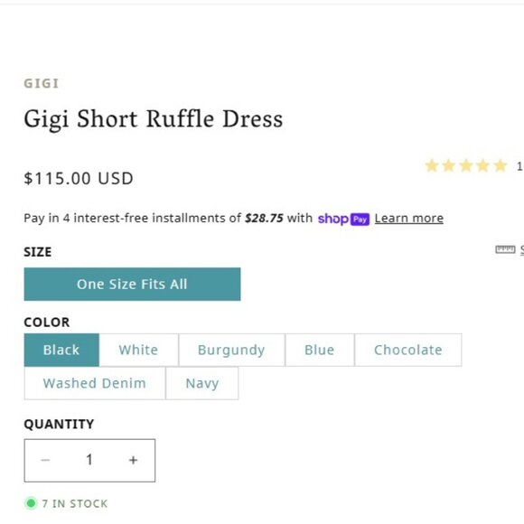 Gigi Moda Ruffled Silk Ruffle Dress | Washed Denim | Size S/M | Great Condition - Picture 11 of 13